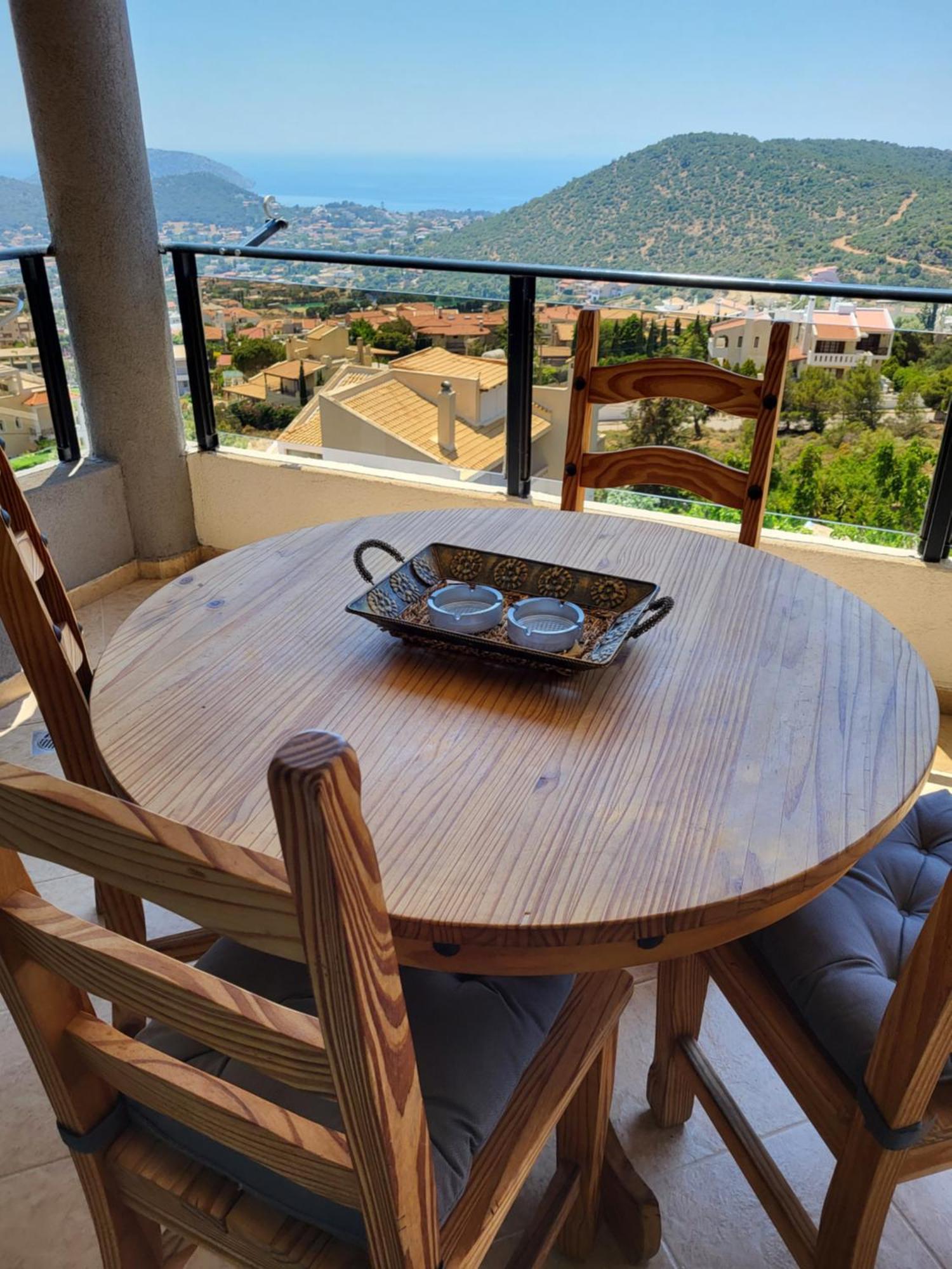 "Stergiou Luxury Apartment 2Nd Floor" Με Κοινη Πισινα Saronida Quarto foto